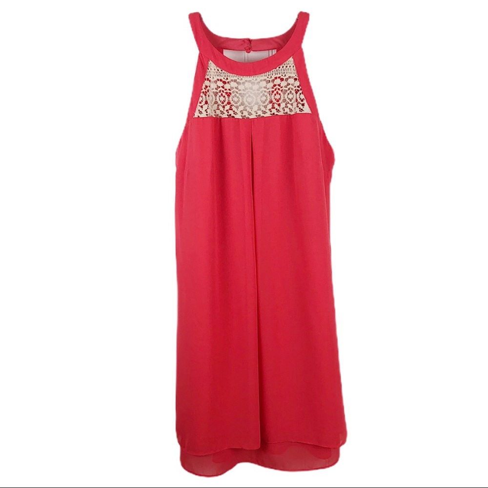 A. BYER Coral Summer Dress